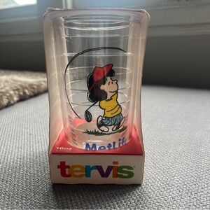 Tervis 16oz Tumbler Lucy Peanuts Golf & MetLife